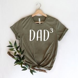 Dad of Three, Father of Three, Dad 3, Gift For Dad Shirt, Best Dad Shirt